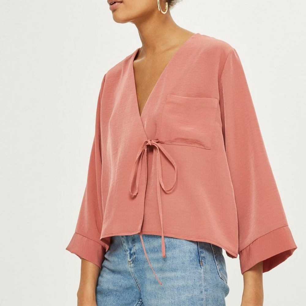 Tie Wrap Blouse
